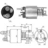 MEAT & DORIA 46121 Solenoid Switch, starter